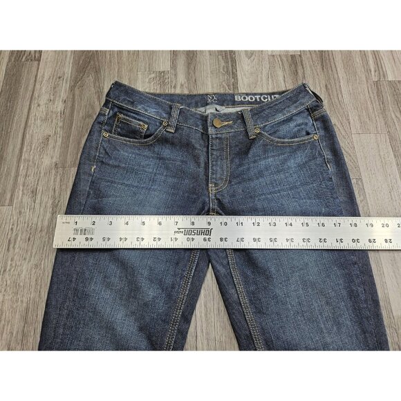 New York & Company Jeans Womens 2 Blue Low Rise Bootcut Curvy Stretch Denim - Picture 10 of 13